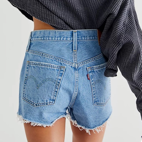 Levi's | Shorts | Levis 5 High Rise Cut 